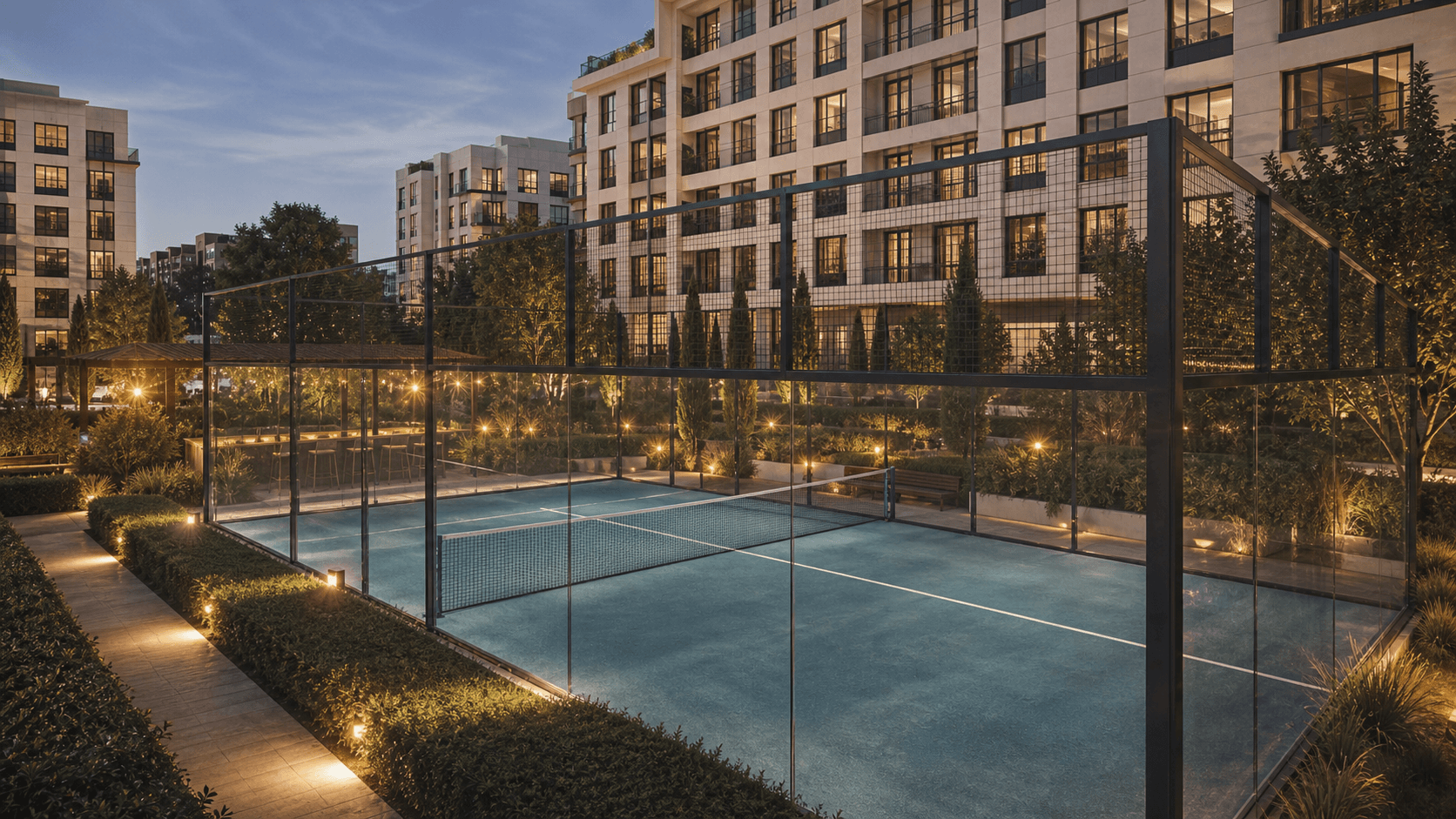 Bahar Residence - idman meydançaları