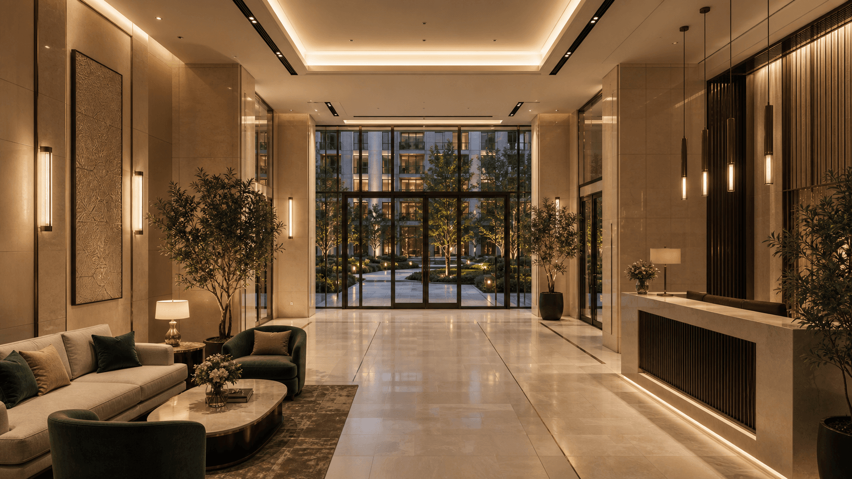 Bahar Residence - lobby