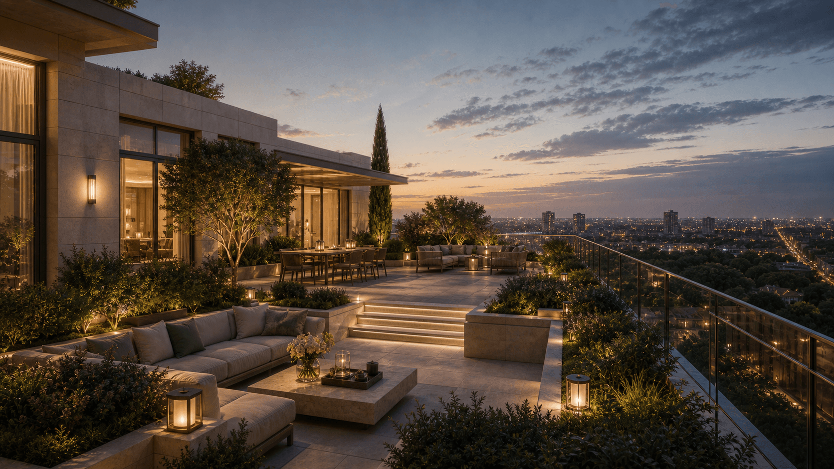 Bahar Residence - damüstü terras