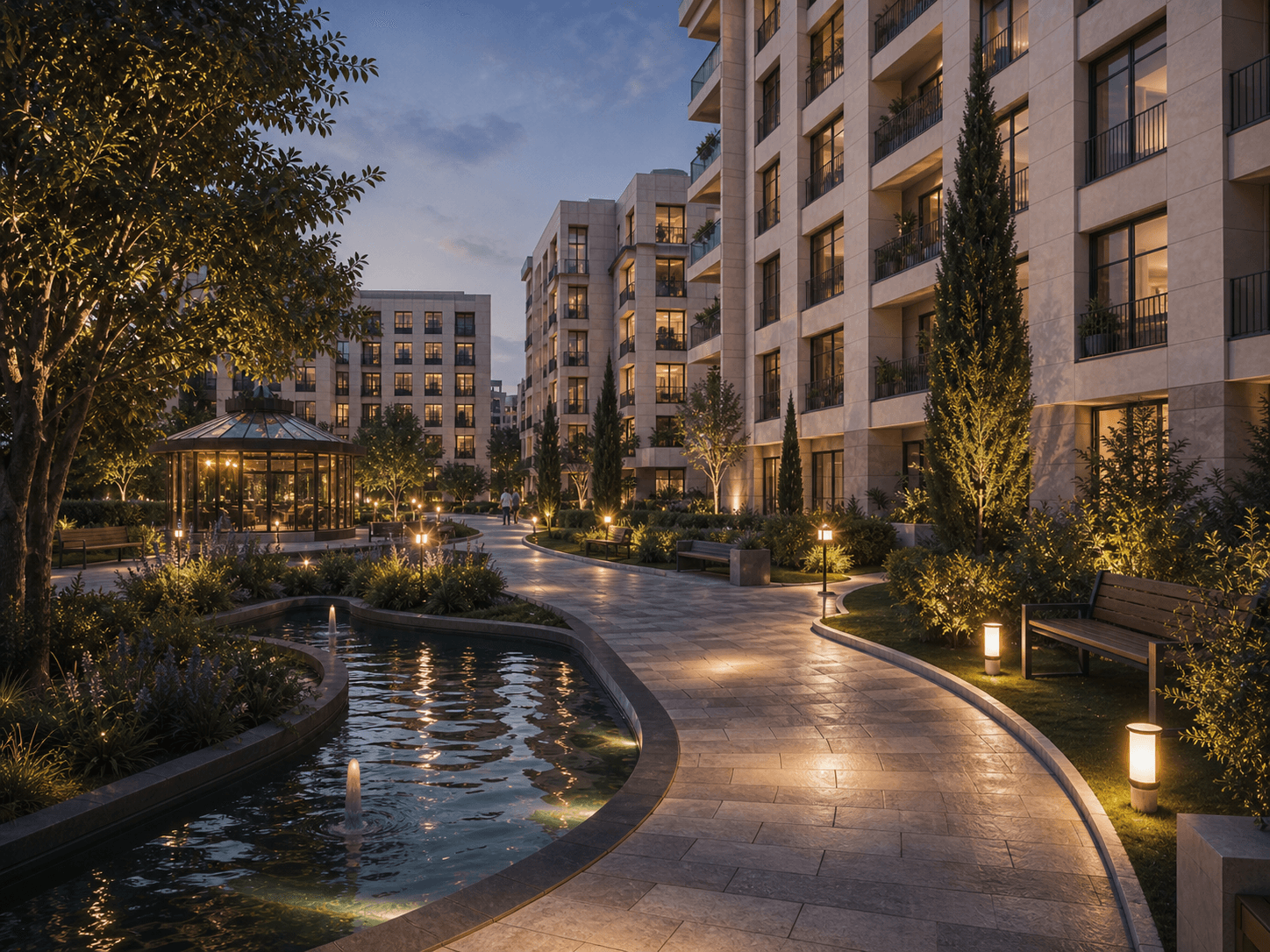Bahar Residence, yanaşmanın praktikada ifadəsi