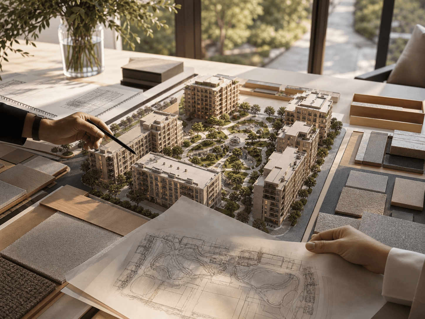 İnsan yönümlü planlaşdırma, layihə modeli üzərində iş
